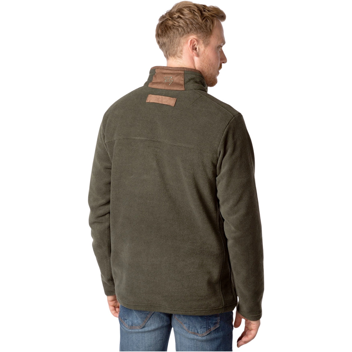2025 Rydale Mens Huggate Overhead Fleece 412612 - Khaki